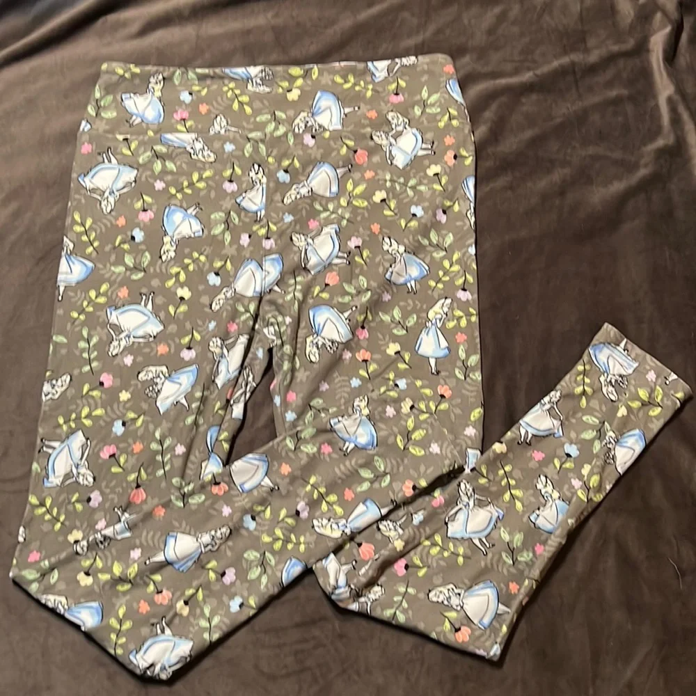 Disney leggings Alice in Wonderland tall & curvy - Picture 1 of 4